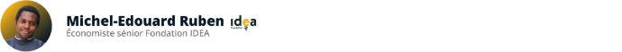 Économiste Michel-Edouard Ruben (Fondation IDEA)
